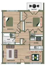 The Palm 102C floor plan